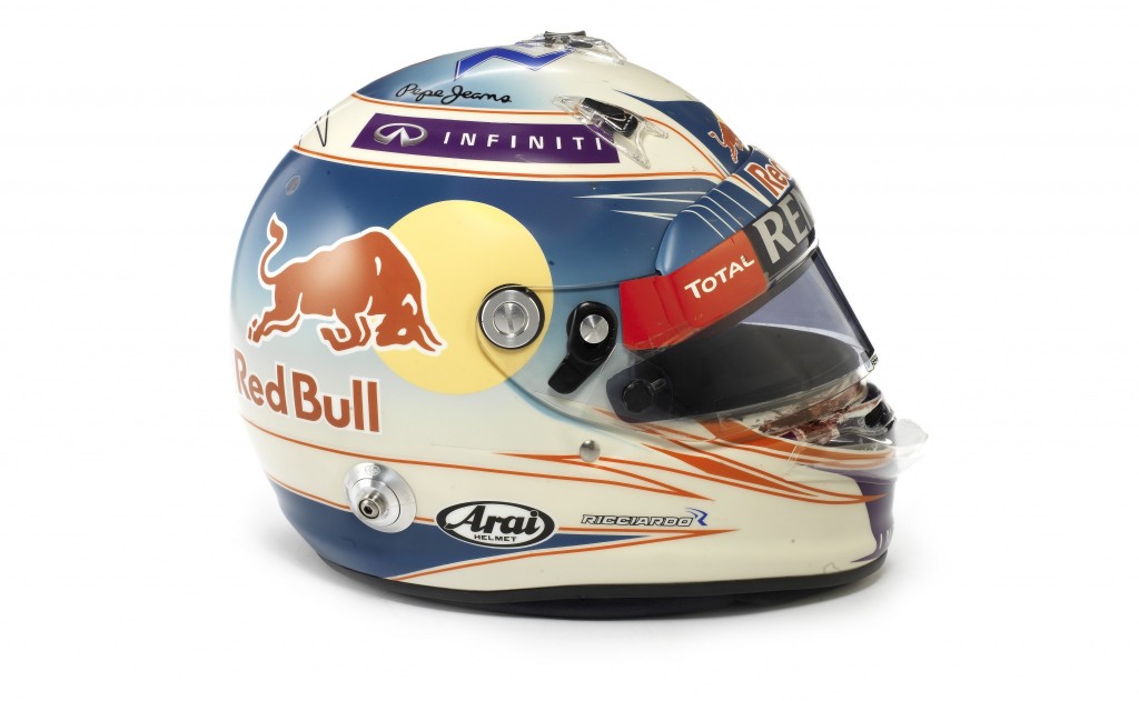 Daniel Ricciardo's Austrian helmet