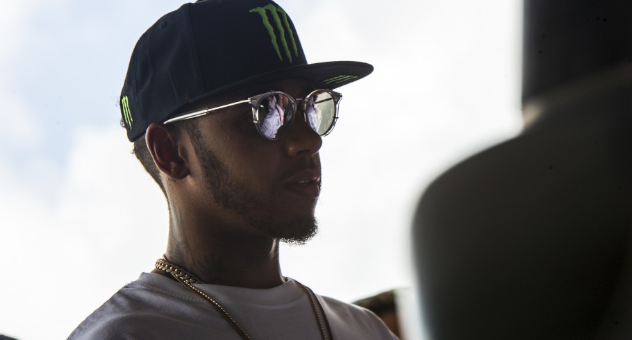 Monster Energy and Lewis Hamilton