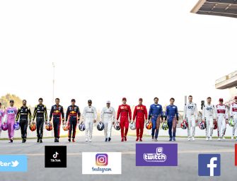 F1 social media trends of 2020