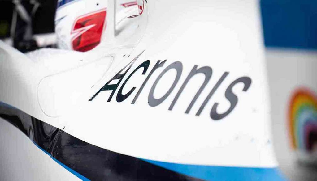 Acronis and Williams F1