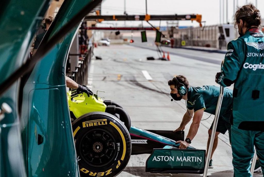 Pelmark and Aston Martin F1 Team