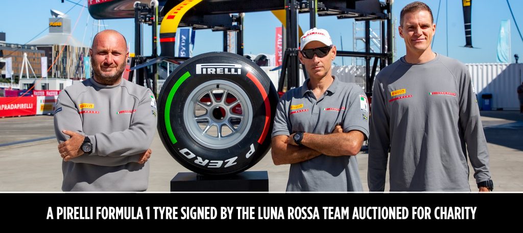 F1 Tyre - Luna Rossa Prada Pirelli sailing team