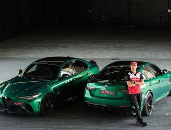 Kimi Räikkönen certifies the “Giulia GTA”