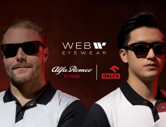 WEB Eyewear and Alfa Romeo F1 Team sign a sponsorship agreement