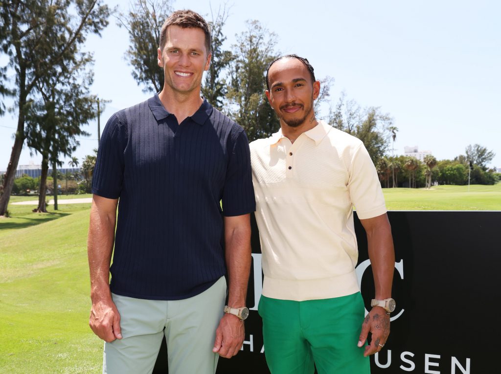tom brady and lewis hamilton