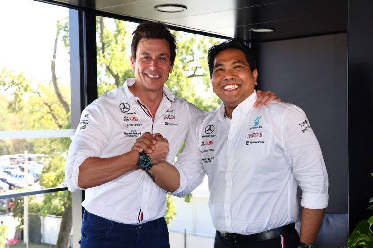 petronas and Mercedes-amg f1