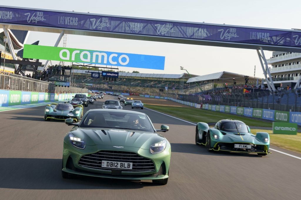 110 Aston Martins
