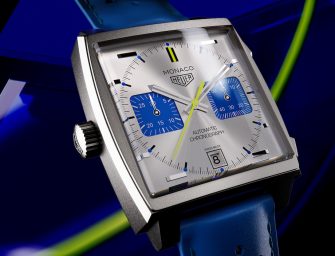 The Tag Heuer Monaco Chronograph Racing Blue