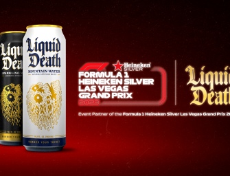 Liquid Death and Las Vegas Grand Prix sign a partnership agreement