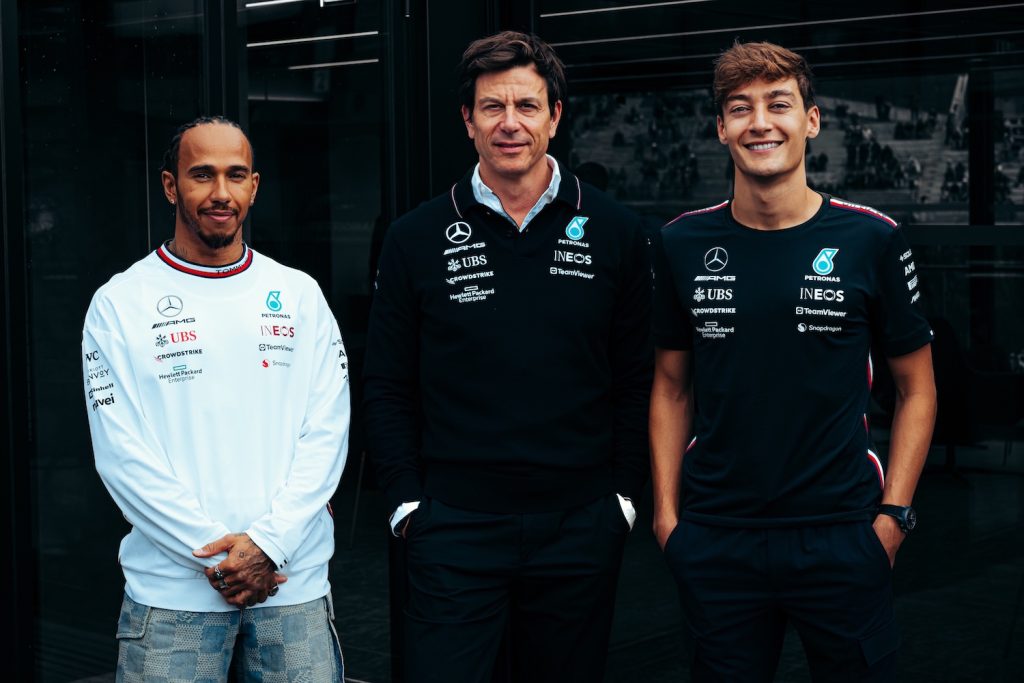 driver line-up for mrcedes-amg f1