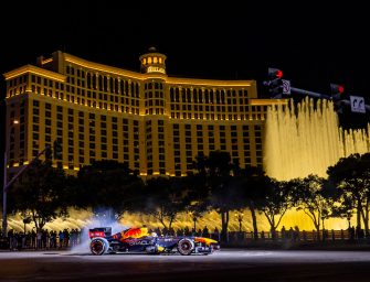 Christian Horner and Sergio Perez visit Las Vegas