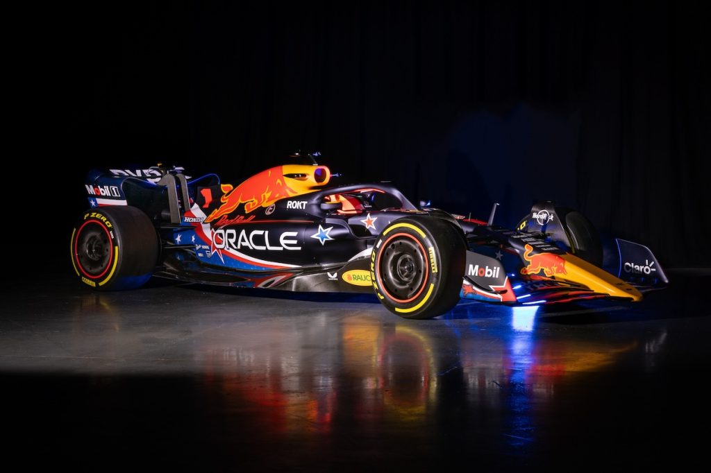 Stars and Stripes Red Bull Livery