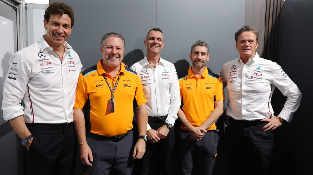 McLaren Racing and Mercedes-Benz
