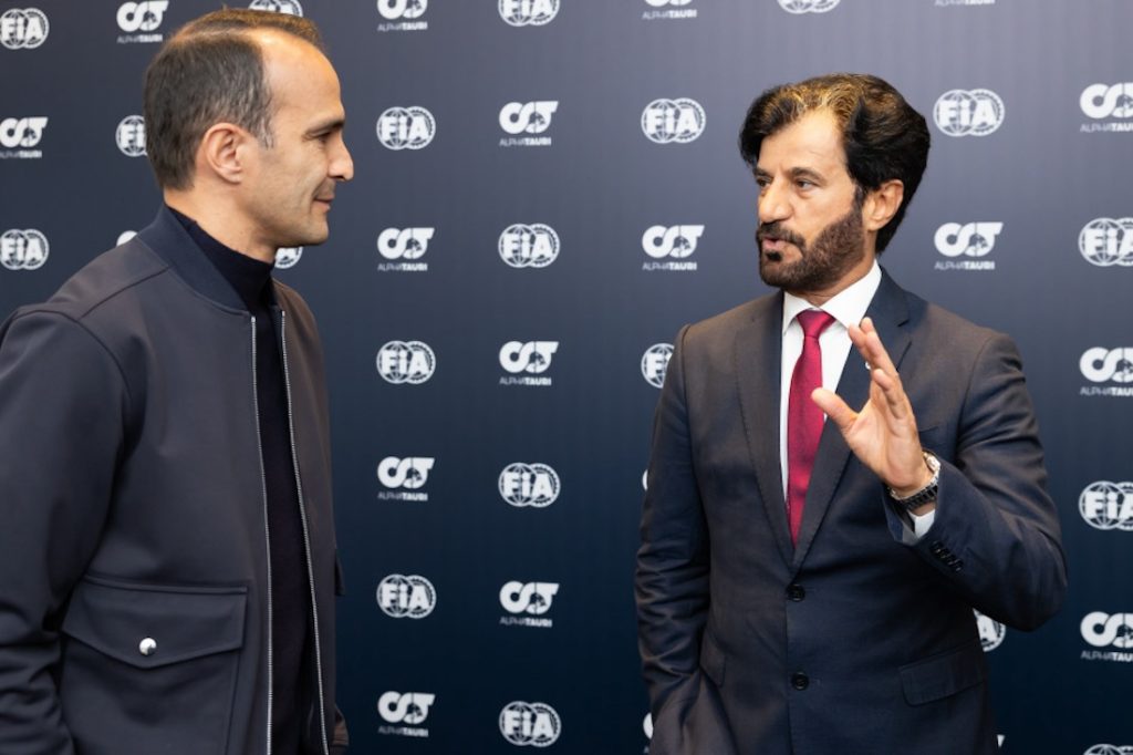 FIA and AlphaTauri sign a partnership agreement