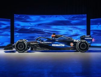 Komatsu and Williams Racing announce a partnership agreement