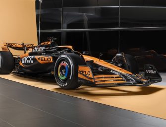 The MCL38 is revealed by McLaren Formula 1 Team