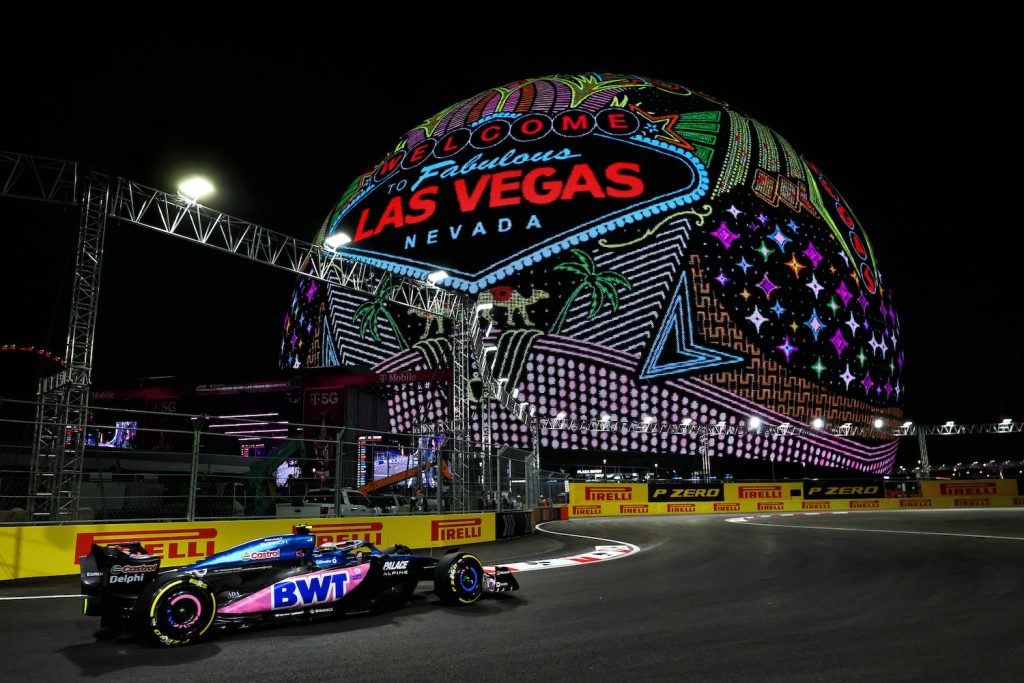 Venetian Resort Las Vegas and Alpine F1 Team