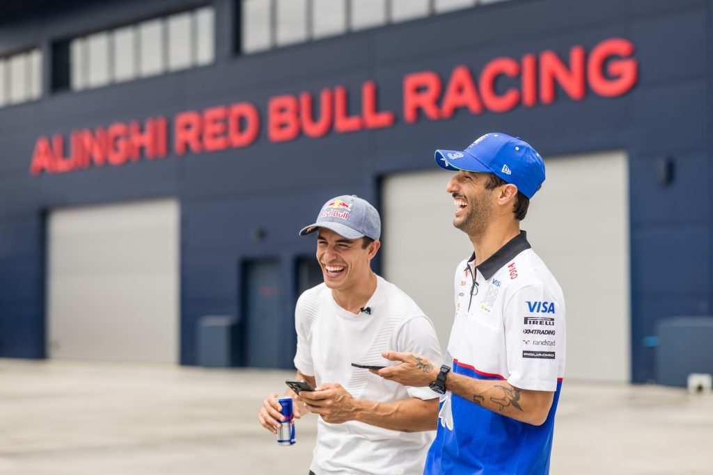Ricciardo and Márquez