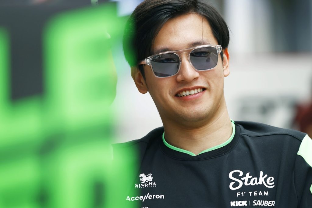 Zhou Guanyu and Sauber Motorsport