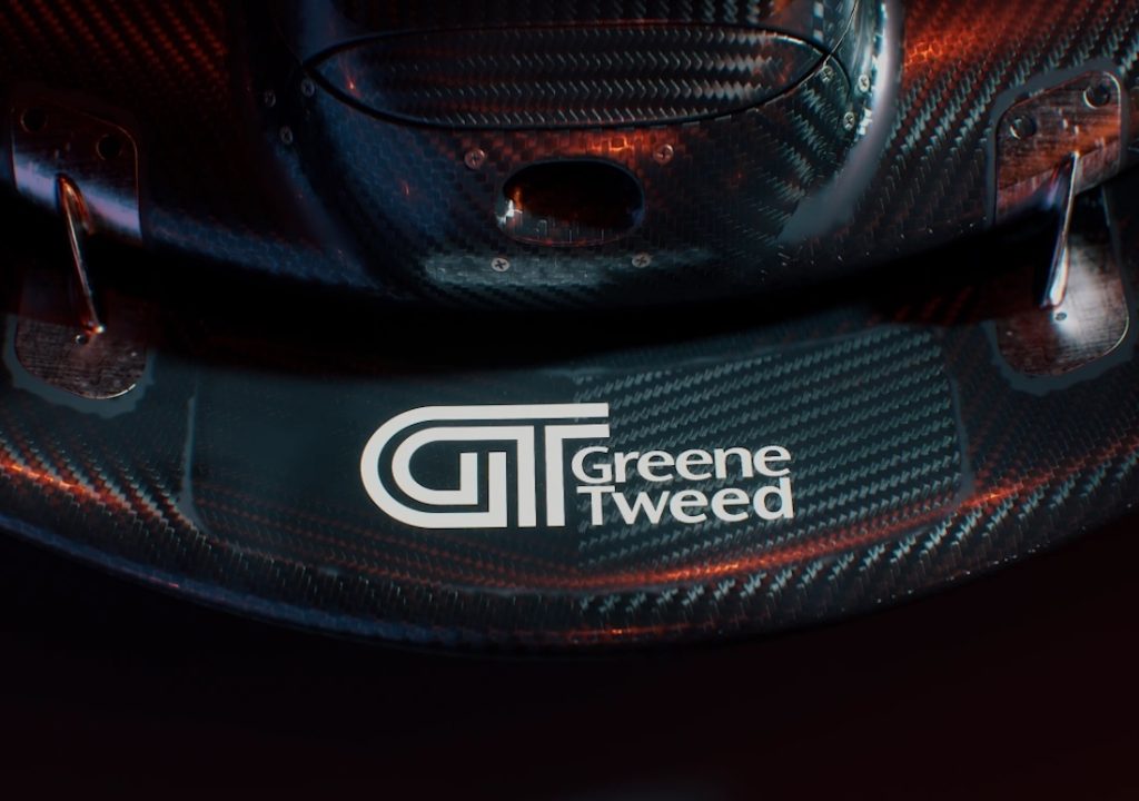 greene tweed and mclaren racing