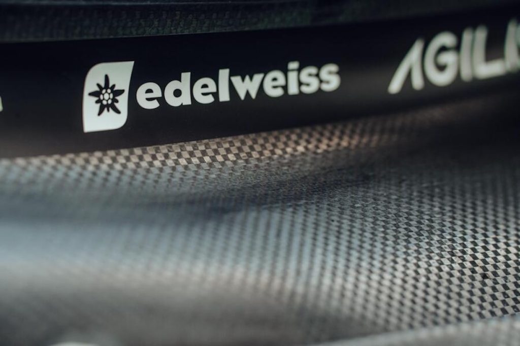 kick sauber and edelweiss