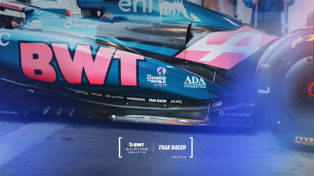 trak racer and alpine f1 team